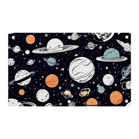 Space Galaxy Universe Stars Sky Banner and Sign 5  x 3  from ArtsNow.com Front