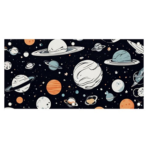 Space Galaxy Universe Stars Sky Banner and Sign 6  x 3  from ArtsNow.com Front