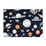 Space Galaxy Universe Stars Sky Crystal Sticker (A4)