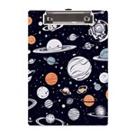 Space Galaxy Universe Stars Sky A5 Acrylic Clipboard