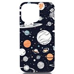 Space Galaxy Universe Stars Sky iPhone 14 Pro Max Black UV Print PC Hardshell Case