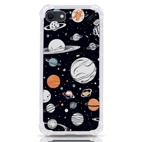 Space Galaxy Universe Stars Sky iPhone SE from ArtsNow.com Front