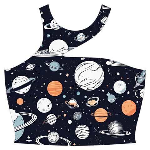 Space Galaxy Universe Stars Sky Cut Out Top from ArtsNow.com Front