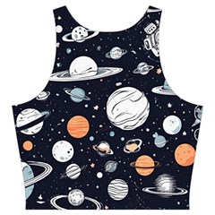 Space Galaxy Universe Stars Sky Cut Out Top from ArtsNow.com Back