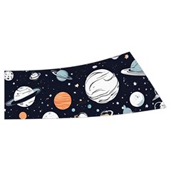 Space Galaxy Universe Stars Sky Men s Side Zip Front Pouch Ski And Snowboard Bib Pants	 from ArtsNow.com Waistband Back Left