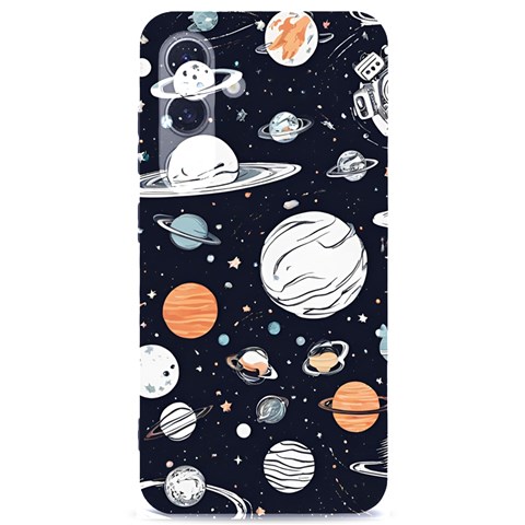 Space Galaxy Universe Stars Sky Samsung Galaxy S24 6.2 Inch Black TPU UV Case from ArtsNow.com Front