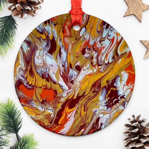 Phoenix Ornament (Round) from ArtsNow.com Front