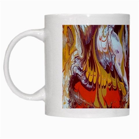 Phoenix White Mug from ArtsNow.com Left