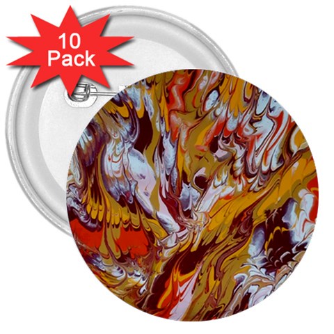 Phoenix 3  Buttons (10 pack)  from ArtsNow.com Front