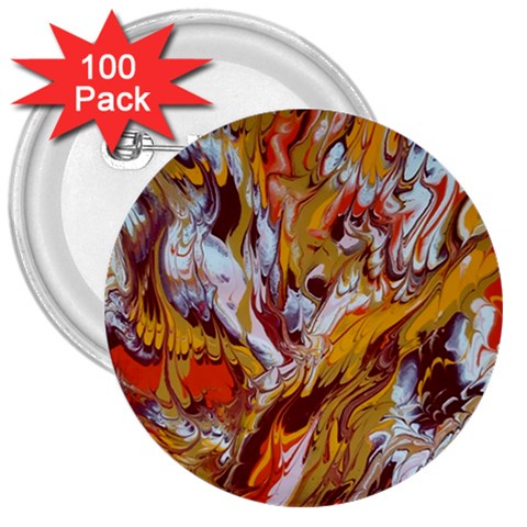 Phoenix 3  Buttons (100 pack)  from ArtsNow.com Front