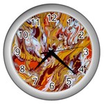 Phoenix Wall Clock (Silver)