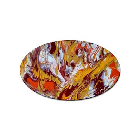 Phoenix Sticker Oval (10 pack) from ArtsNow.com Front