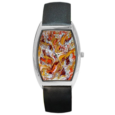 Phoenix Barrel Style Metal Watch from ArtsNow.com Front