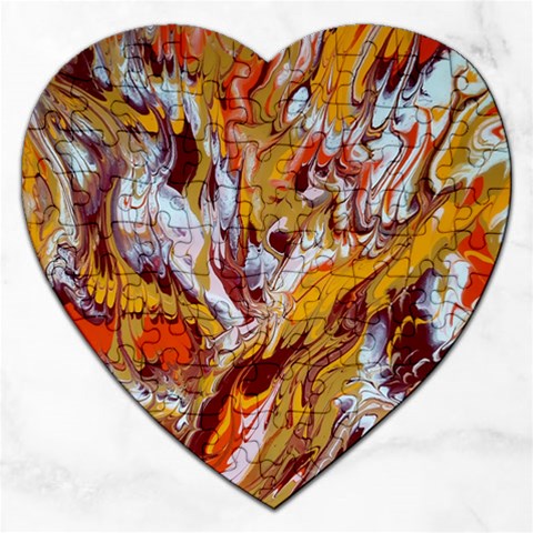 Phoenix Jigsaw Puzzle (Heart) from ArtsNow.com Front