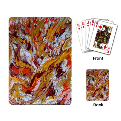 Phoenix Playing Cards Single Design (Rectangle) from ArtsNow.com Back