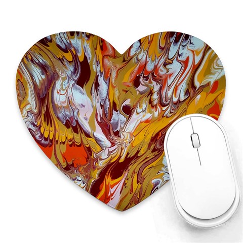 Phoenix Heart Mousepad from ArtsNow.com Front