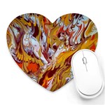 Phoenix Heart Mousepad