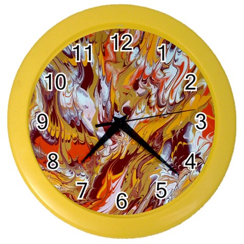 Phoenix Color Wall Clock from ArtsNow.com Front