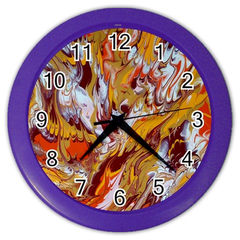 Phoenix Color Wall Clock from ArtsNow.com Front