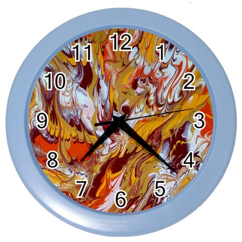 Phoenix Color Wall Clock from ArtsNow.com Front