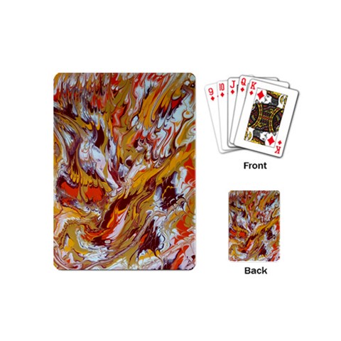 Phoenix Playing Cards Single Design (Mini) from ArtsNow.com Back