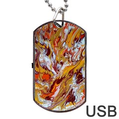 Phoenix Dog Tag USB Flash (Two Sides) from ArtsNow.com Back