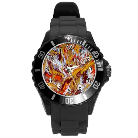 Phoenix Round Plastic Sport Watch (L) from ArtsNow.com Front