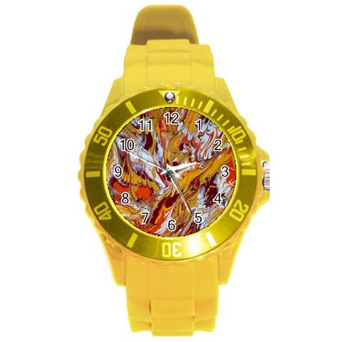 Phoenix Round Plastic Sport Watch (L) from ArtsNow.com Front