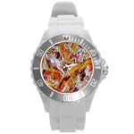 Phoenix Round Plastic Sport Watch (L)