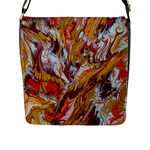 Phoenix Flap Closure Messenger Bag (L)