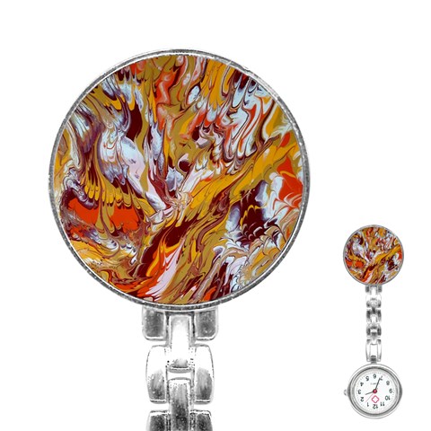 Phoenix Stainless Steel Nurses Watch from ArtsNow.com Front