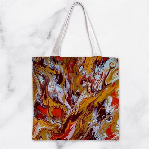 Phoenix Zipper Grocery Tote Bag from ArtsNow.com Front