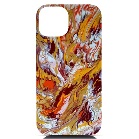 Phoenix iPhone 14 Black UV Print PC Hardshell Case from ArtsNow.com Front