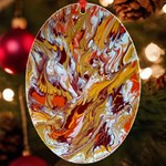 Phoenix UV Print Acrylic Ornament Oval