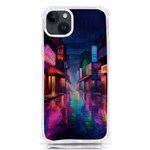 Abstract City Scape iPhone 14 Plus TPU UV Print Case