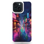 Abstract City Scape iPhone 15 Plus TPU UV Print Case