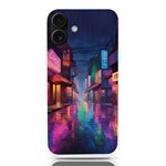 Abstract City Scape iPhone 16 Plus TPU UV Print Case