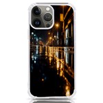 Rainy City Street iPhone 13 Pro Max TPU UV Print Case