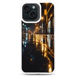 Rainy City Street iPhone 15 Plus TPU UV Print Case