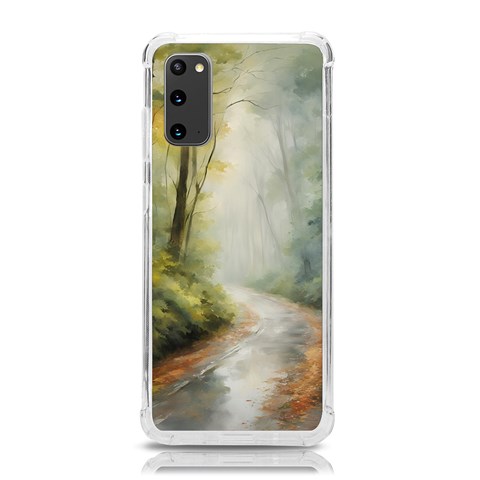 Woods path  Samsung Galaxy S20 6.2 Inch TPU UV Case from ArtsNow.com Front