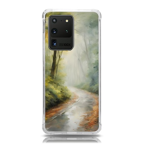 Woods path  Samsung Galaxy S20 Ultra 6.9 Inch TPU UV Case from ArtsNow.com Front