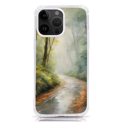 Woods path  iPhone 14 Pro Max TPU UV Print Case from ArtsNow.com Front