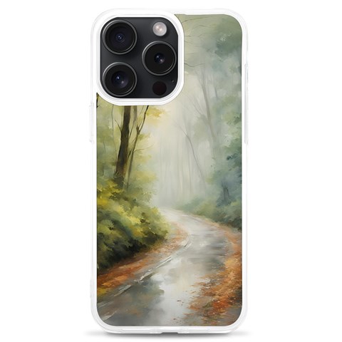 Woods path  iPhone 15 Pro Max TPU UV Print Case from ArtsNow.com Front