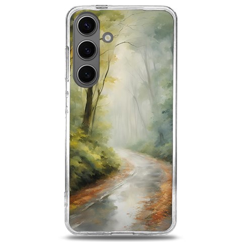 Woods path  Samsung Galaxy S24 6.2 Inch TPU UV Case from ArtsNow.com Front