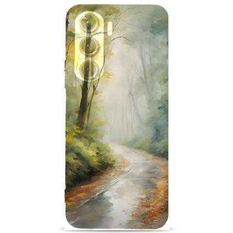 Woods path  Samsung Galaxy S24 Plus 6.7 Inch Black TPU UV Case from ArtsNow.com Front