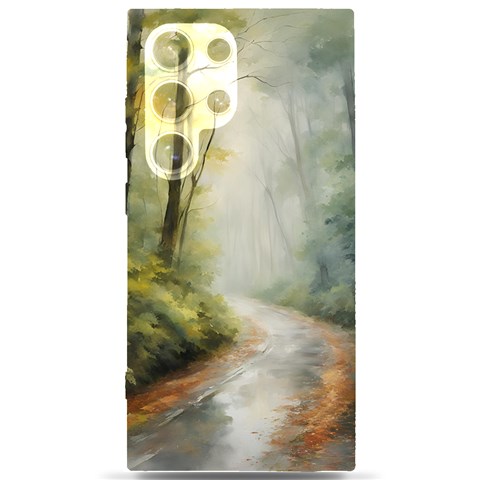 Woods path  Samsung Galaxy S24 Ultra 6.9 Inch Black TPU UV Case from ArtsNow.com Front