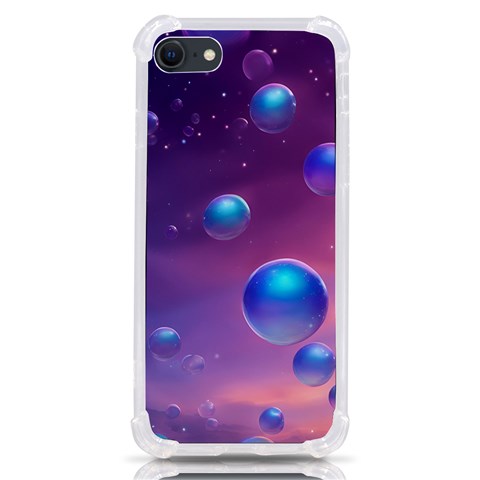 Bubbles iPhone SE from ArtsNow.com Front