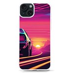 Retrowave Sunset iPhone 15 TPU UV Print Case