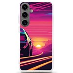 Retrowave Sunset Samsung Galaxy S24 Ultra 6.9 Inch TPU UV Case