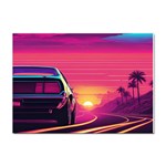 Retrowave Sticker Sticker A4 (10 pack)